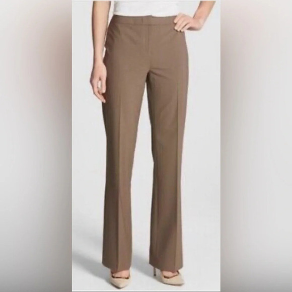 Lafayette 148 Trouser Pants Menswear Fit Straight Leg Wool Career NWT 6 *READ - Picture 7 of 14